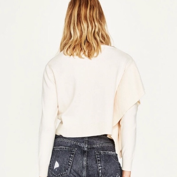 Zara Ruffle Sweater! NWT! - Picture 2 of 6